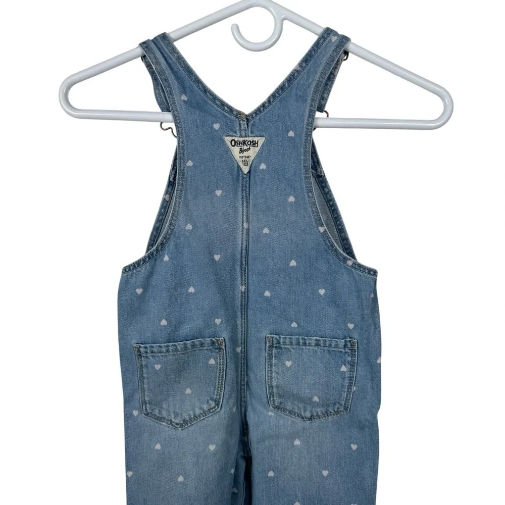 OSHKOSH Toddler Heart Overalls, Size 4T